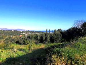 Meerblick vom Grundstück - Neubau-Maisonette in Modi auf Kreta zu verkaufen