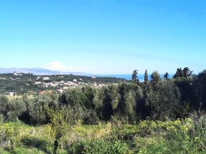 Blick über die Landschaft - Neubau-Maisonette in Modi auf Kreta zu verkaufen