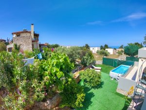 Doppelhaushälfte mit Meerblick östlich von Chania - Immobilie auf Kreta