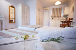 Superior Studio mit Meerblick - Zorbas Apartments Volissos Chios