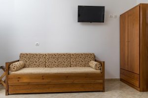 Superior Apartment mit Gartenblick, Schlafbereich - Marine Dream Seaside Hotel Plaka Naxos