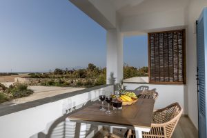 Grand Apartment mit Meerblick, Terrasse - Marine Dream Seaside Hotel Plaka Naxos