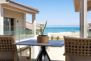 Nature Suite mit Meerblick, Balkon - Amo Golden Suites Golden Beach Thassos