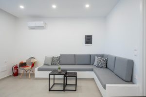 Apartment, Wohnzimmer - Blue Di Mare Villas Lachania Rhodos