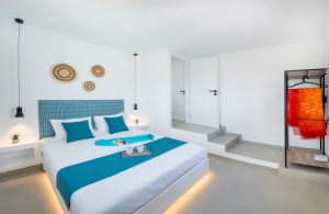 Maisonette, Schlafzimmer - Blue Di Mare Villas Lachania Rhodos
