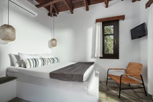 Großes Ferienhaus, gemauerte Betten - Chorefto Ferienhäuser am Aeolos Pilion