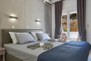 Zimmer mit Bergblick - Athina Hotel Grikos Patmos