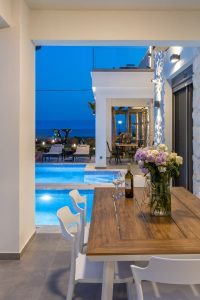 Villa mit 4 Schlafzimmern – Pool - Sea Residence Villas Ofrynio