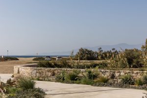 Grand Apartment mit Meerblick, Aussicht - Marine Dream Seaside Hotel Plaka Naxos