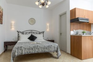 Grand Apartment mit Meerblick, Schlafzimmer - Marine Dream Seaside Hotel Plaka Naxos
