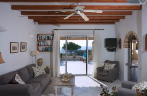 Wohnbereich - Panorama Villas Arillas Korfu