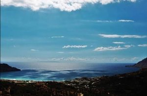 Blick auf das Libysche Meer - Village Apartments Myrthios