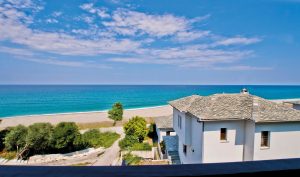 Hotel mit Meerblick - Flamingo Hotel Chorefto Pilion