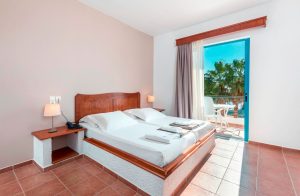Apartment – Schlafzimmer mit Meerblick - Olympia Mare Kardamena Kos