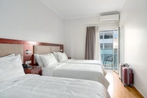 Dreibettzimmer mit Balkon - Attalos Hotel Athen