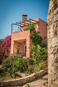 Steinhaus mit Balkon - Enagron Öko-Dorf Axos Kreta
