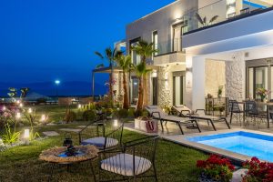 Villa mit Privatpool - Sea Residence Villas Ofrynio