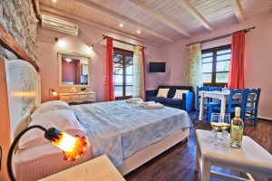 Superior Suite mit Meerblick - Flamingo Hotel Chorefto Pilion