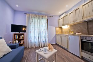Familienapartment Wohnbereich - Flamingo Hotel Chorefto Pilion