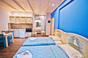 Superior Studio Blue - Flamingo Hotel Chorefto Pilion