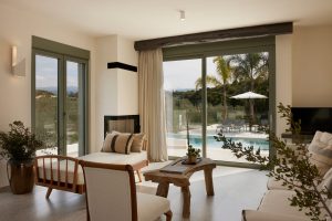 Wohn- und Essbereich - Arbora Olea Villas Skaleta Rethymnon