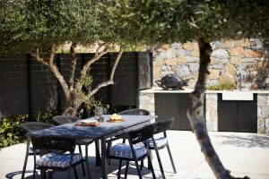 Essplatz im Freien - Arbora Olea Villas Skaleta Rethymnon