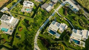 Anlage von oben - TAF Beach Villas Tigaki Kos