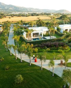 Villa mit Pool im Garten - TAF Beach Villas Tigaki Kos