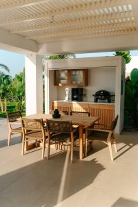 Wohn- und Essbereich - TAF Beach Villas Tigaki Kos
