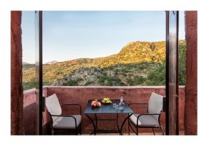 Studio mit Galerie, Balkon mit Blick in die Schlucht - Enagron Öko-Dorf Axos Kreta