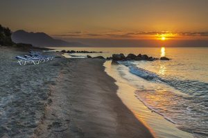Sonnenuntergang am Strand - Olympia Mare Kardamena Kos