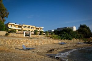 Außenansicht am Strand - Anthi Maria Beach Apartments Pefkos Rhodos