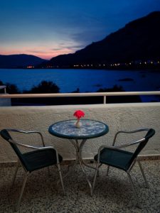 Terrasse - Anthi Maria Beach Apartments Pefkos Rhodos