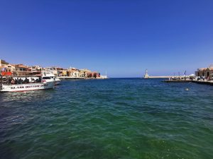 Venezianischer Hafen von Chania - Baugrundstück auf Akrotiri bei Chania auf Kreta zu verkaufen