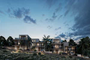 Visualisierung der Anlage - Neubau-Maisonette in Modi auf Kreta zu verkaufen