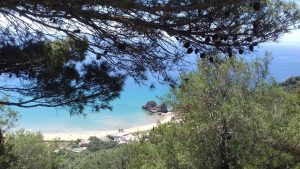 Tolis Studios und Apartments - Strand Bild 02