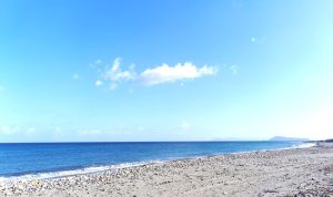 Meerblick an der Küste - Grundstück am Meer bei Tavronitis auf Kreta zu verkaufen