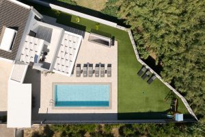 Villa Del Sur Essplatz im Freien - Villen Del Sur Monti Lefkogia