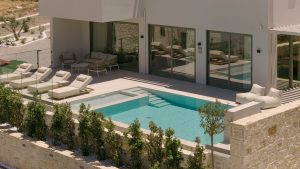 Poolterrasse - Villa Lynx Perama Kreta