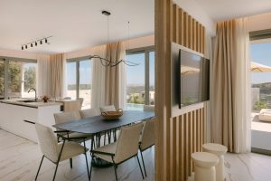 Essbereich - Villa Lynx Perama Kreta