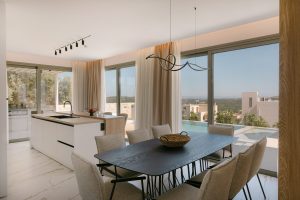 Wohn- und Essbereich - Villa Lynx Perama Kreta