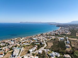 Agia Marina von oben, Villa Aroma Agia Marina