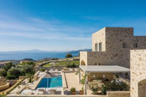 Amani Earthy Living mit Pool über dem Messenischen Golf - – Amani Earthy Living, Mani