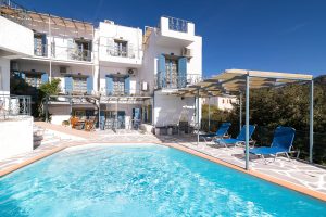Anlage mit Pool – Afroditi Apartments Makrys Gialos Kreta