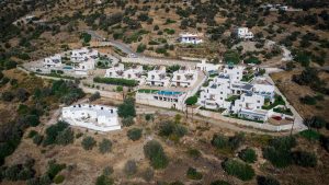 Anlage von oben – Lenikos Resort, Agia Galini