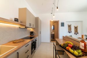 Apartment I – Küche – Manifesto Seaview Apartments I & II, Masouri