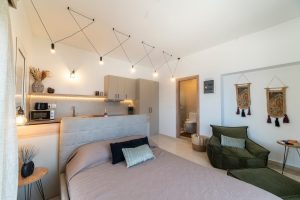 Apartment I – Wohnraum – Manifesto Seaview Apartments I & II, Masouri