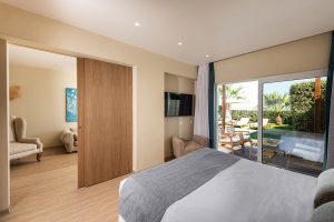 Aqua Suite – Schlafzimmer – Pilot Beach Resort, Georgioupoli