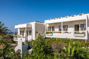 Aris Hotel von außen – Aris Hotel Paleochora Kreta