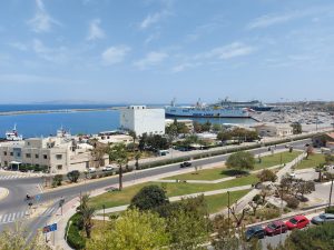 Ausblick auf den Hafen - Marin Hotel Heraklion